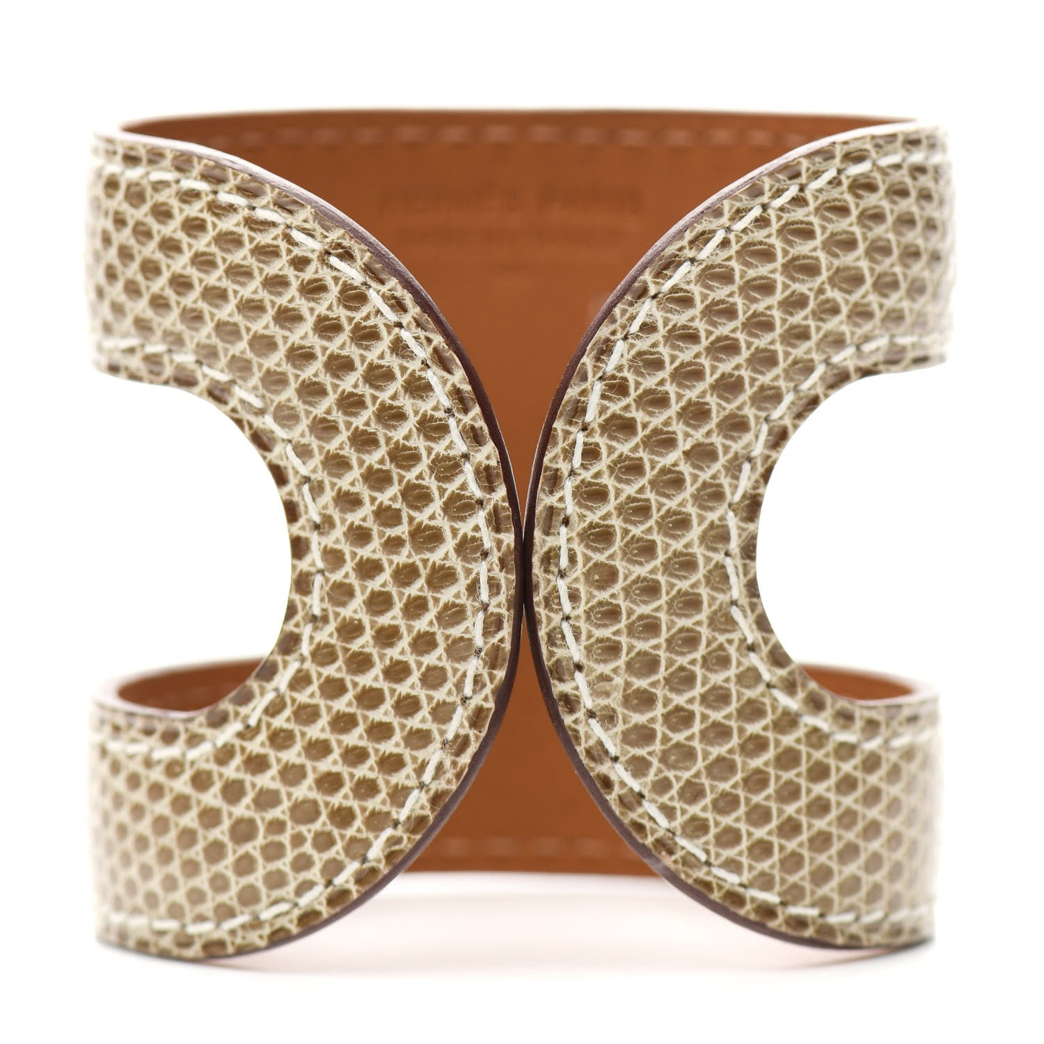 Hermes Lizard Ano Bracelet S Ombre 1 of 4