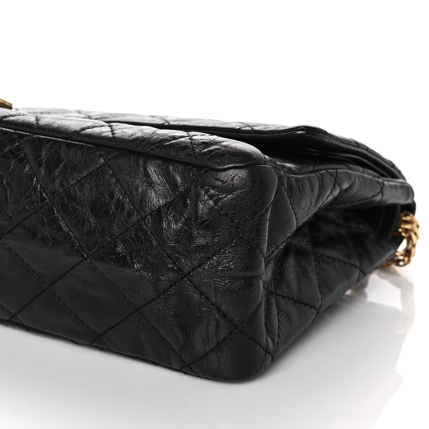 Chanel Aged Calfskin Quilted 2.55 Reissue 228 Flap Black 8 of 9