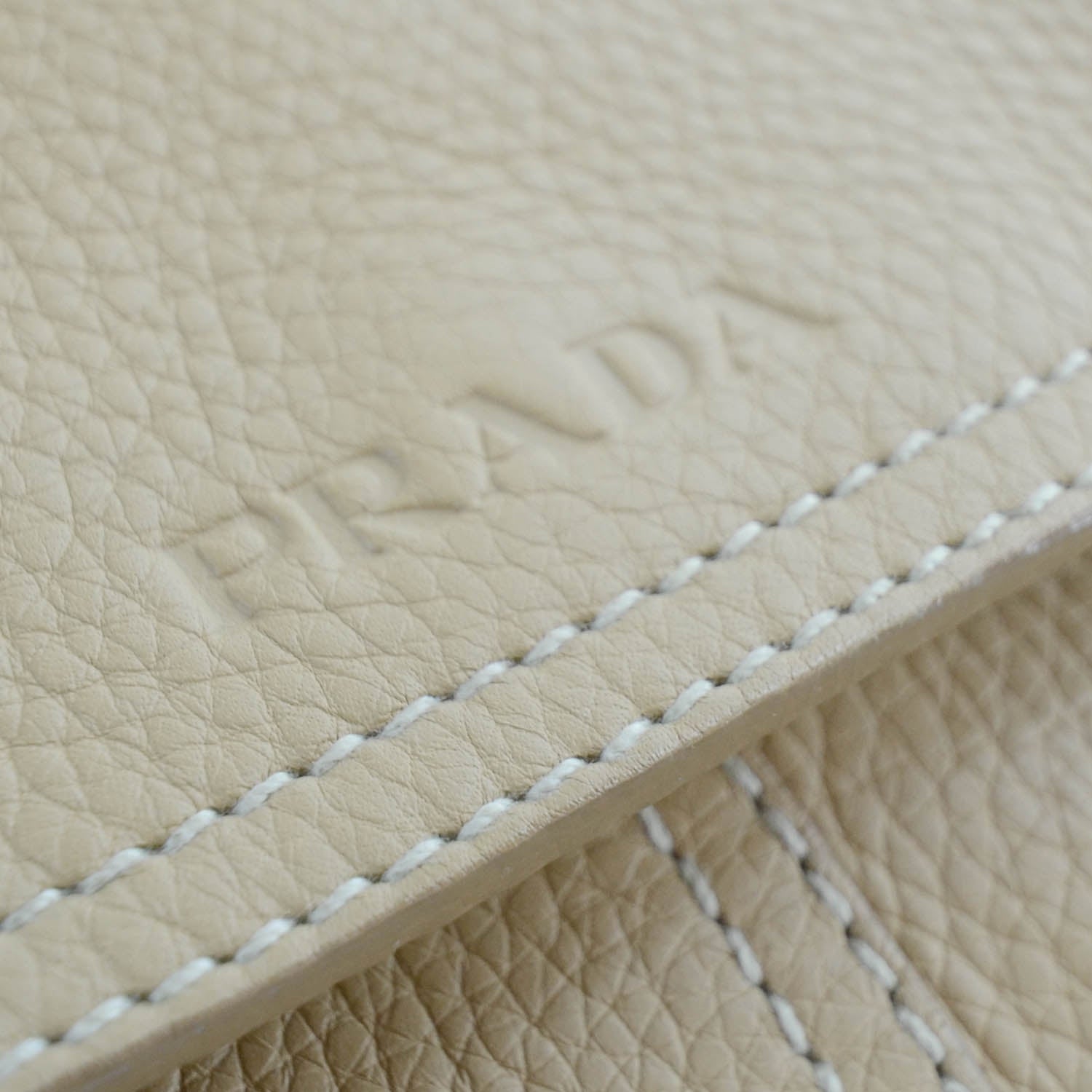Prada Vitello Metal Handle Shoulder Bag 7 of 10