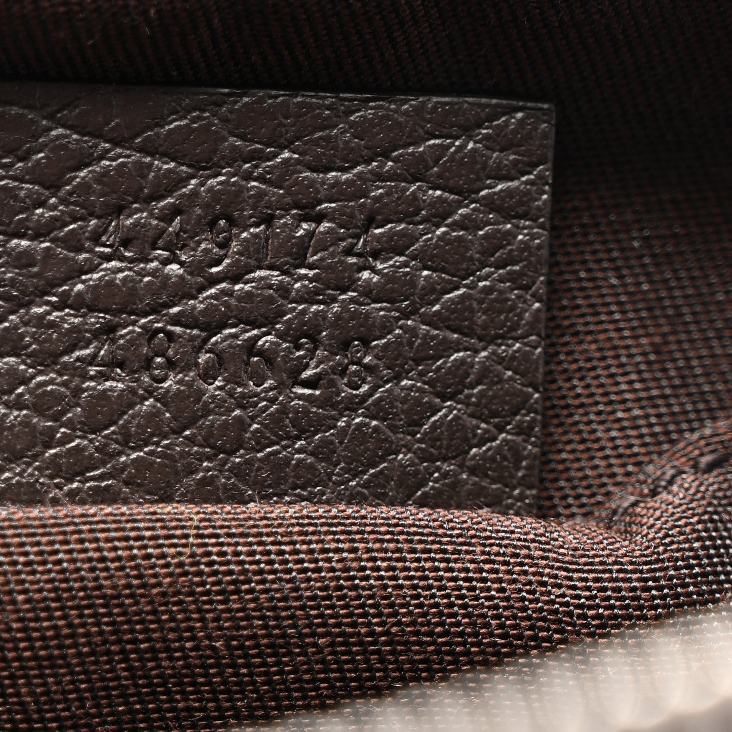 Monogram Belt Bag Dark Brown