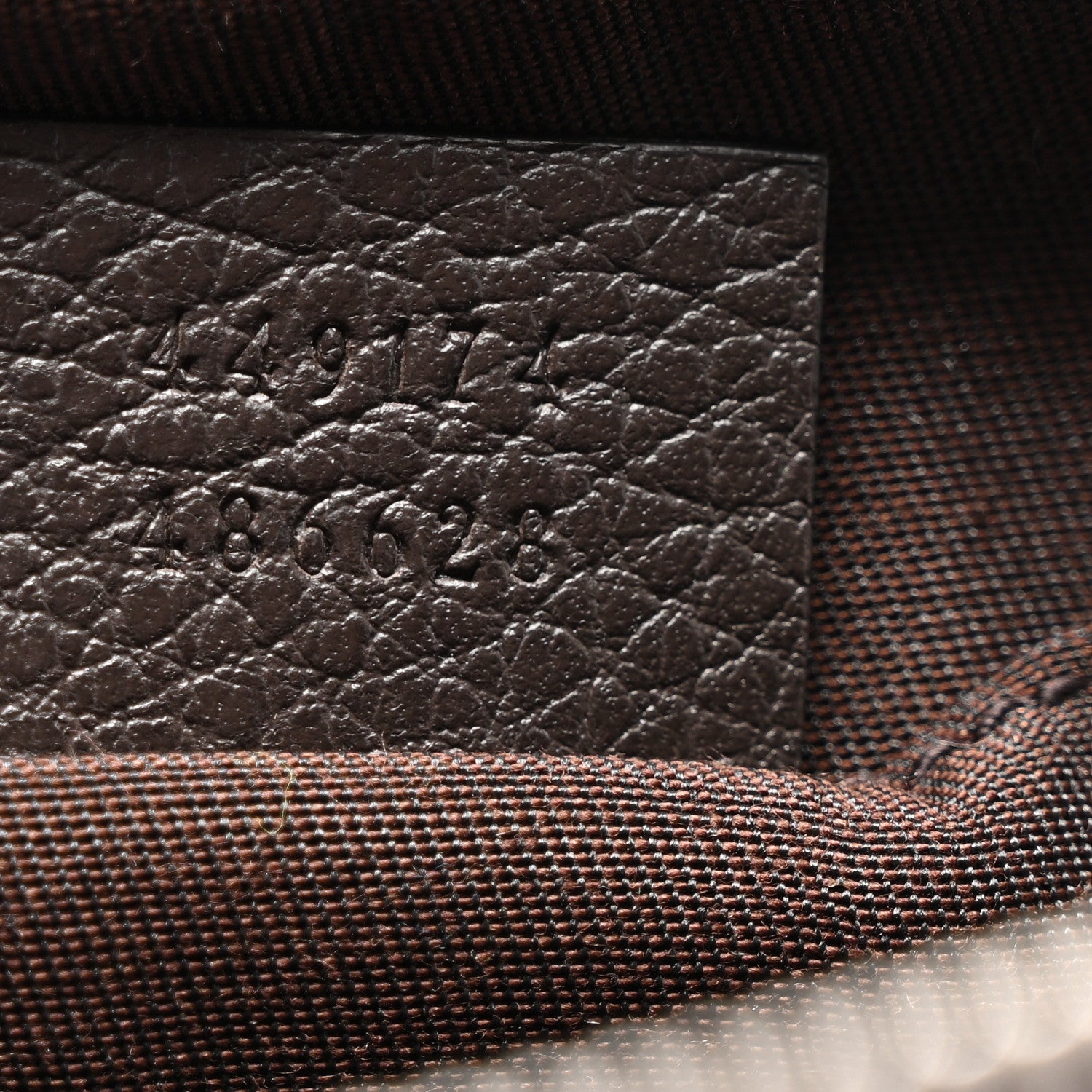 Gucci Monogram Belt Bag Dark Brown 7 of 10