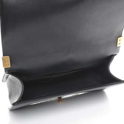 Chanel Calfskin Quilted Medium Boy Flap Black 5 of 8