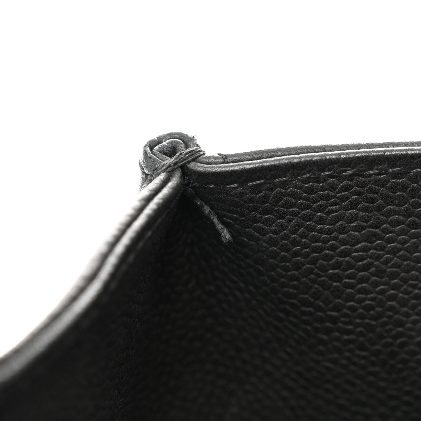 Caviar Quilted Large Casual Pocket Tote Black