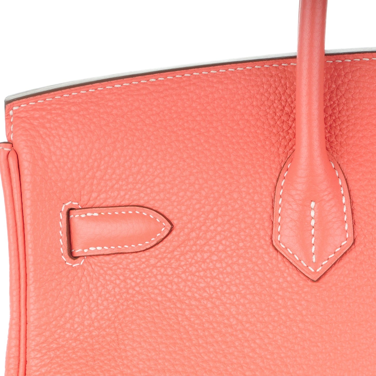 Taurillon Clemence Birkin 35 Crevette