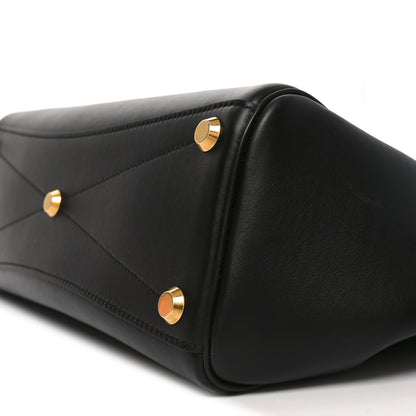 Balenciaga Smooth Calfskin Small Bel Air Carry All Bag Black 10 of 10