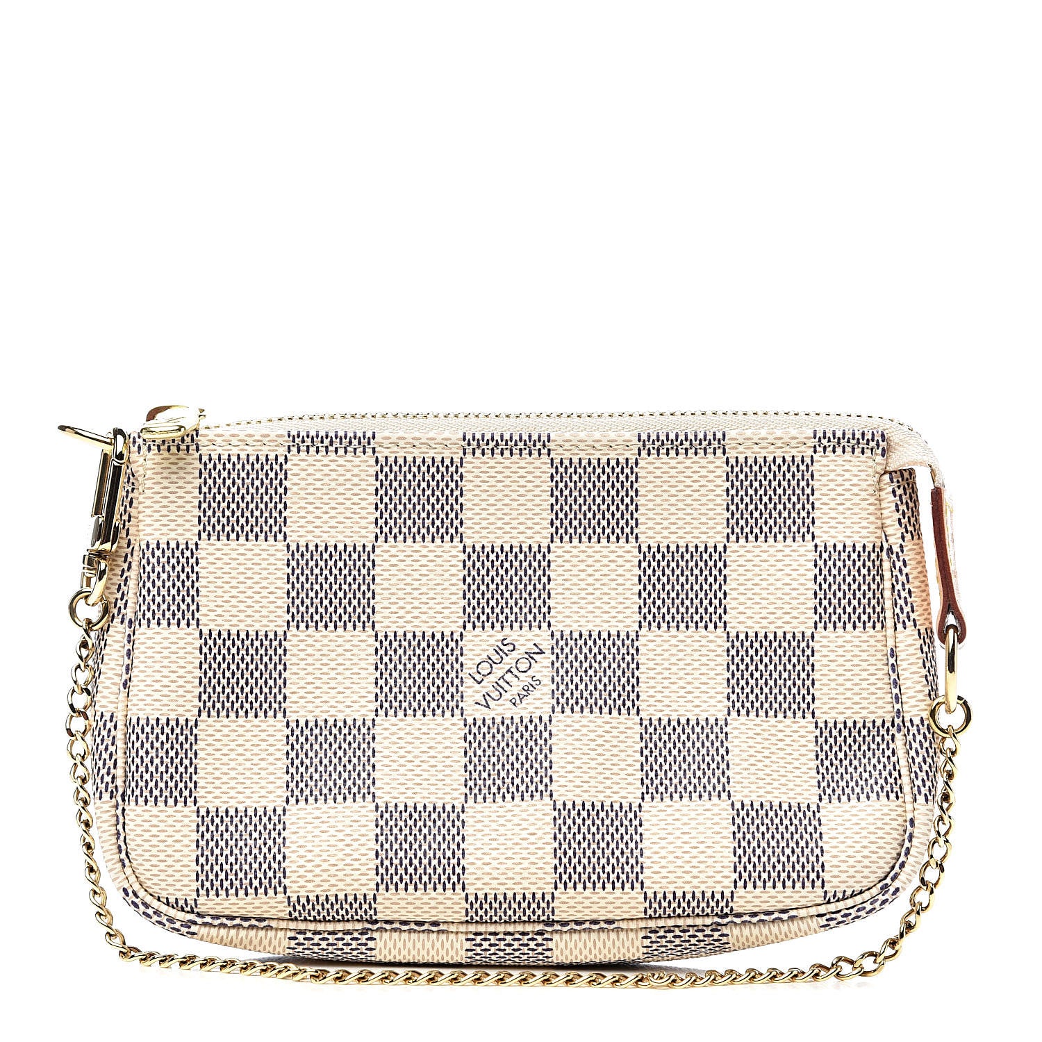 Louis Vuitton Damier Azur Mini Pochette Accessories 1 of 8