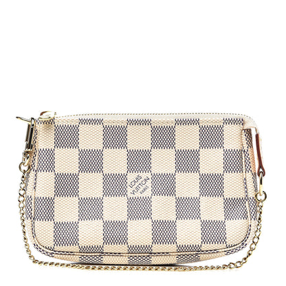 Louis Vuitton Damier Azur Mini Pochette Accessories 1 of 8