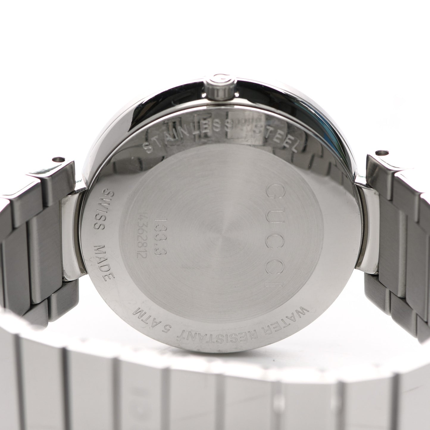 Stainless Steel 37mm Interlocking G Quartz Watch