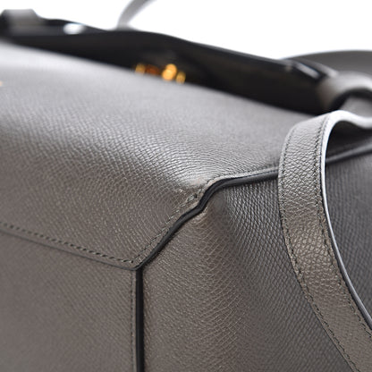 Celine Grained Calfskin Micro Belt Bag Grey 10 of 16