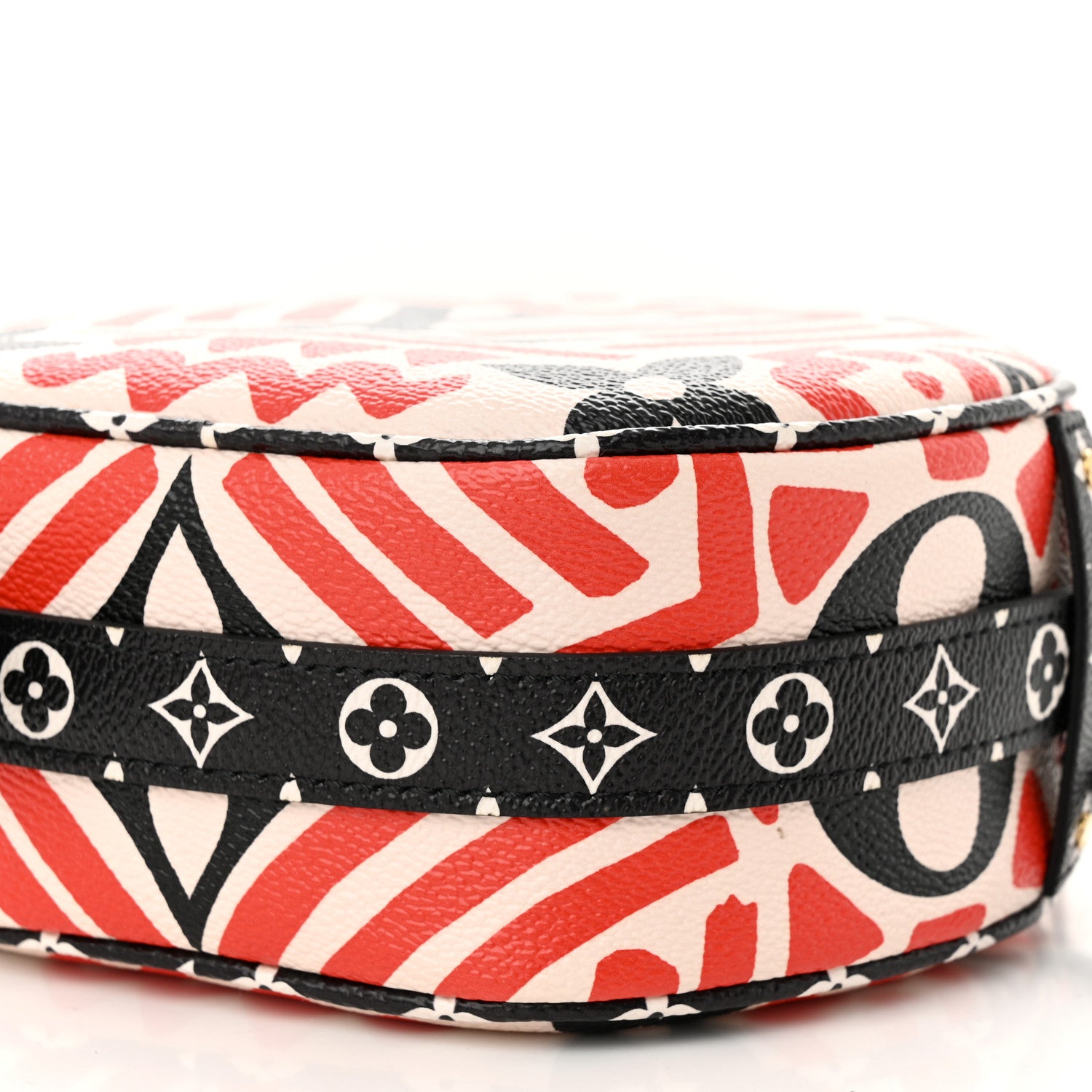 Louis Vuitton Monogram Giant Crafty Boite Chapeau Souple PM Creme Rouge Black 10 of 11