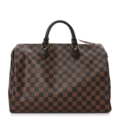 Louis Vuitton Damier Ebene Speedy 35 1 of 12