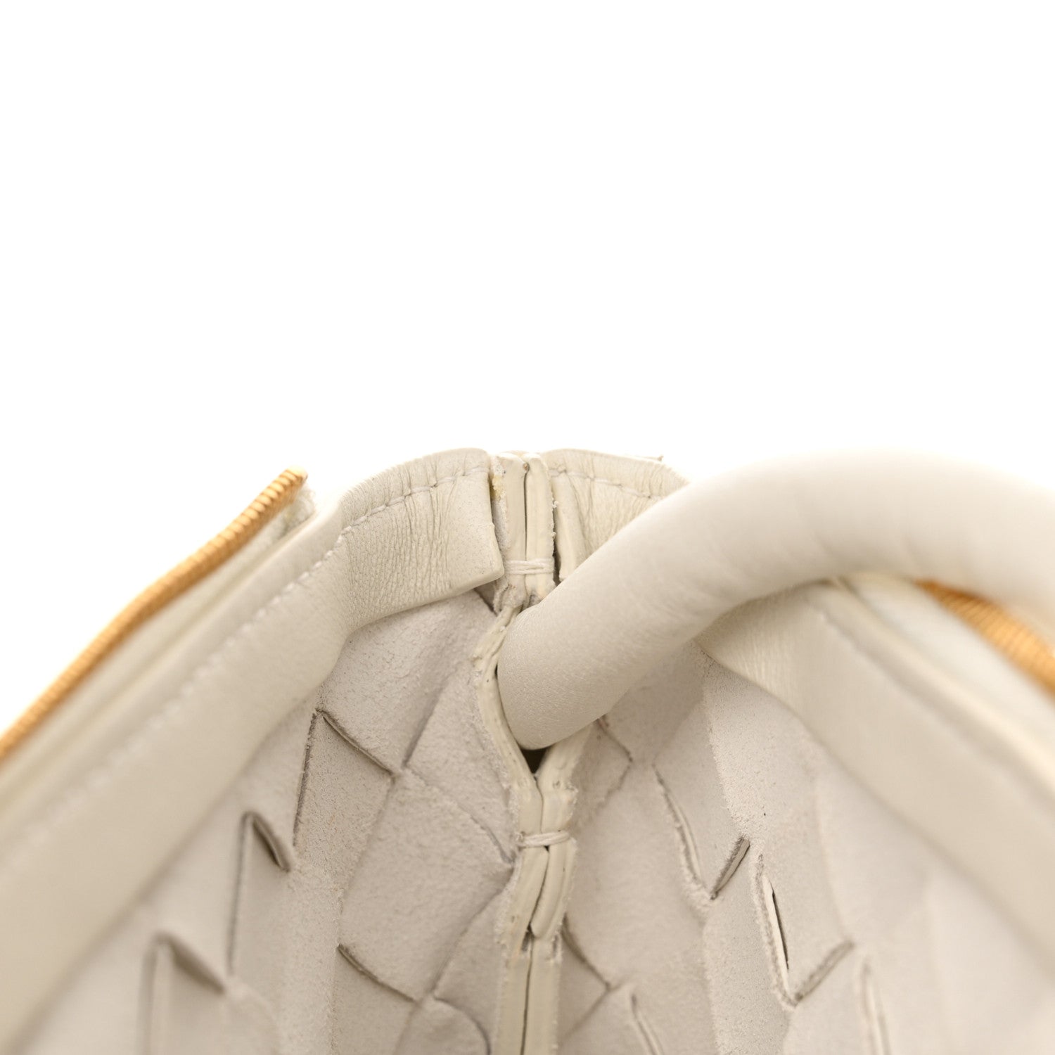 Bottega Veneta Nappa Intrecciato Medium Turn Pouch White 10 of 10