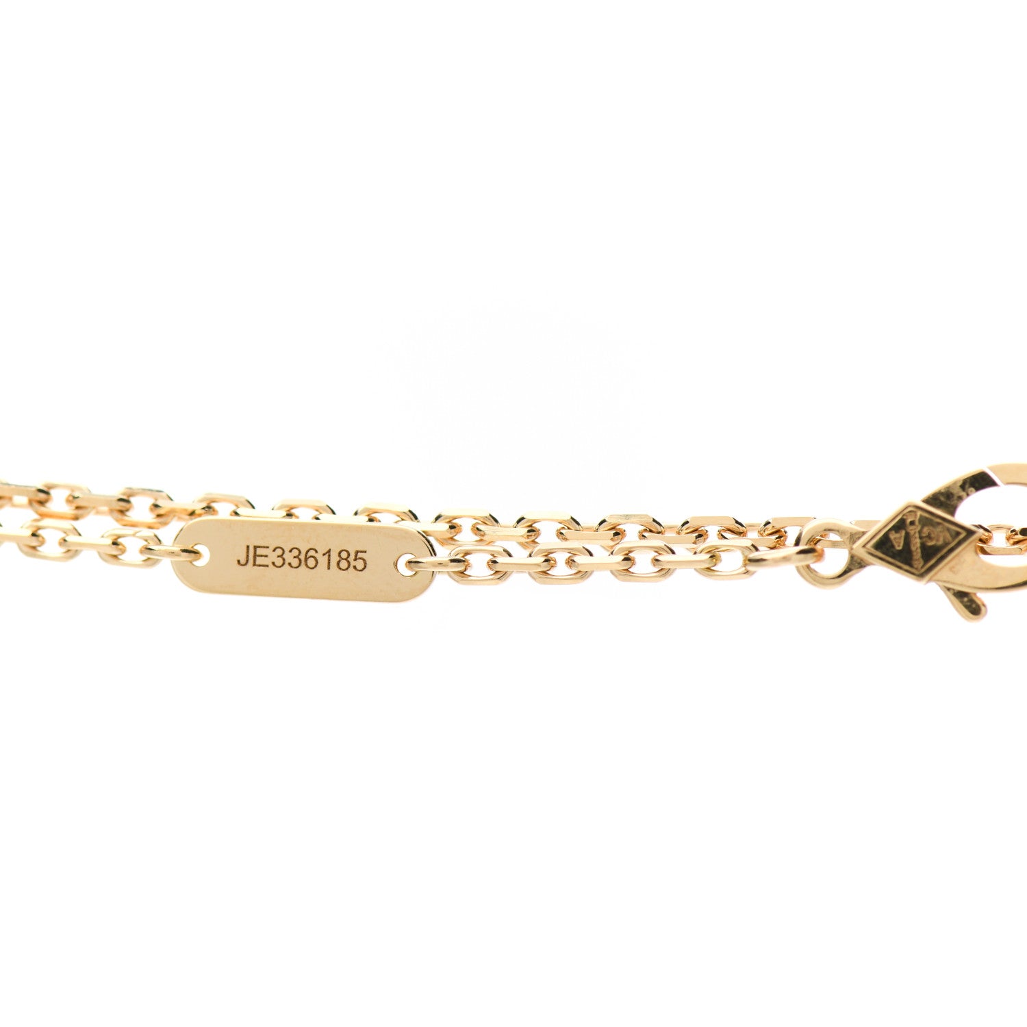 Van Cleef & Arpels 18K Yellow Gold Mother of Pearl Magic Alhambra Long Necklace 5 of 6
