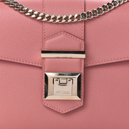 Jimmy Choo Grainy Calfskin XB Marianne Shoulder Bag Rosewood 9 of 9