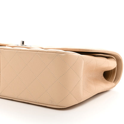 Chanel Caviar Quilted Jumbo Double Flap Light Beige 10 of 10
