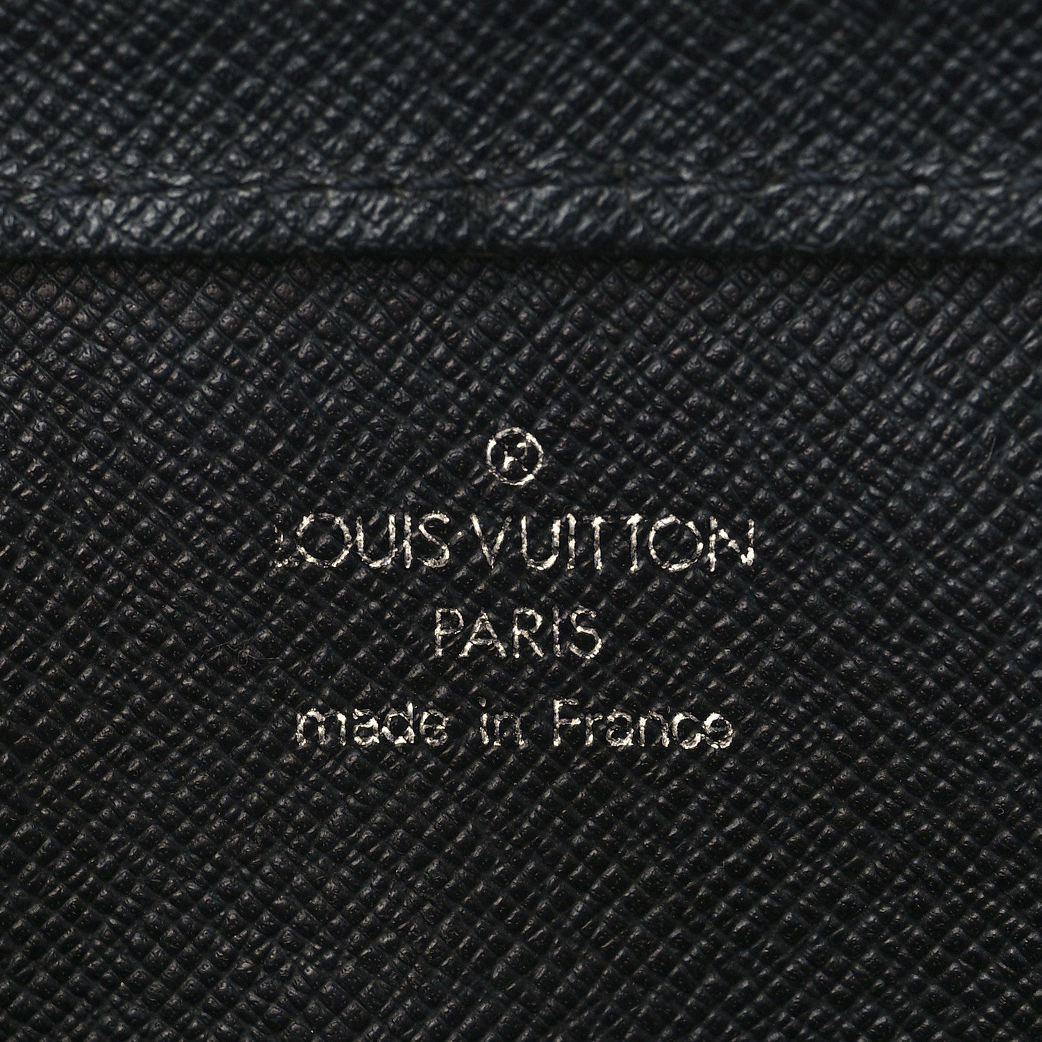 Louis Vuitton Taiga Baikal Pochette Black 6 of 6