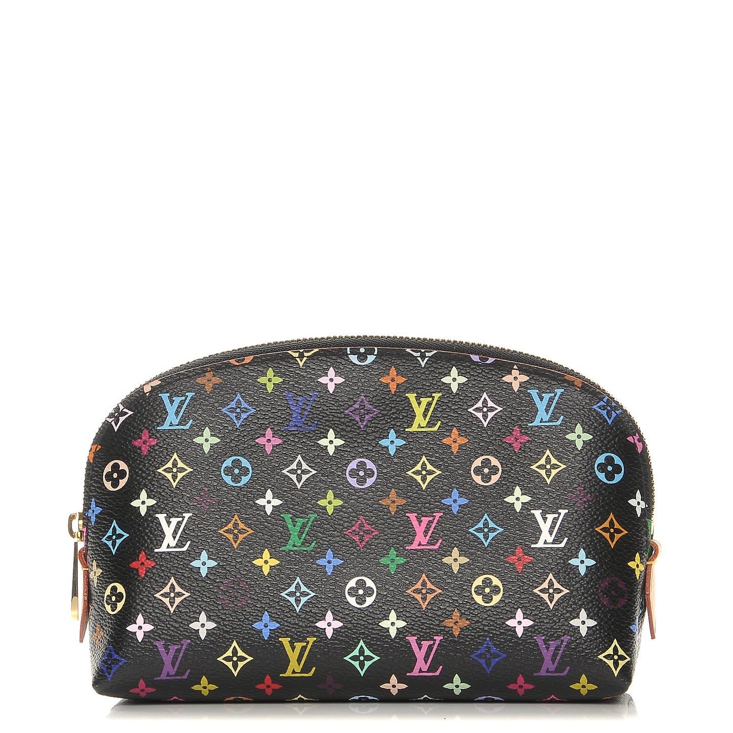 Monogram Multicolor Cosmetic Pouch Black Grenade