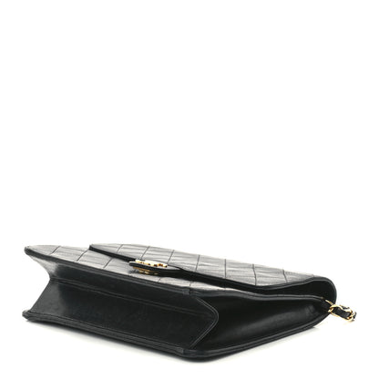 Chanel Lambskin Quilted Small Single Flap Black 10 of 12