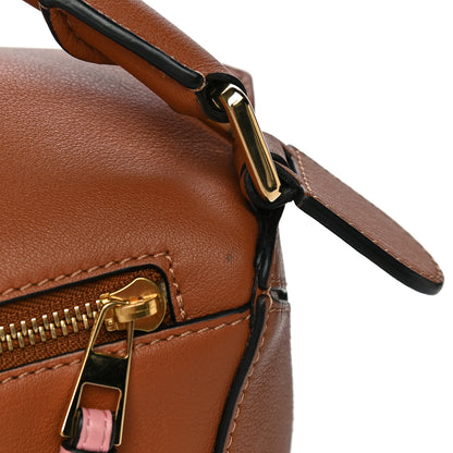 Loewe Calfskin Small Puzzle Bag Tan Medium Pink 23 of 25
