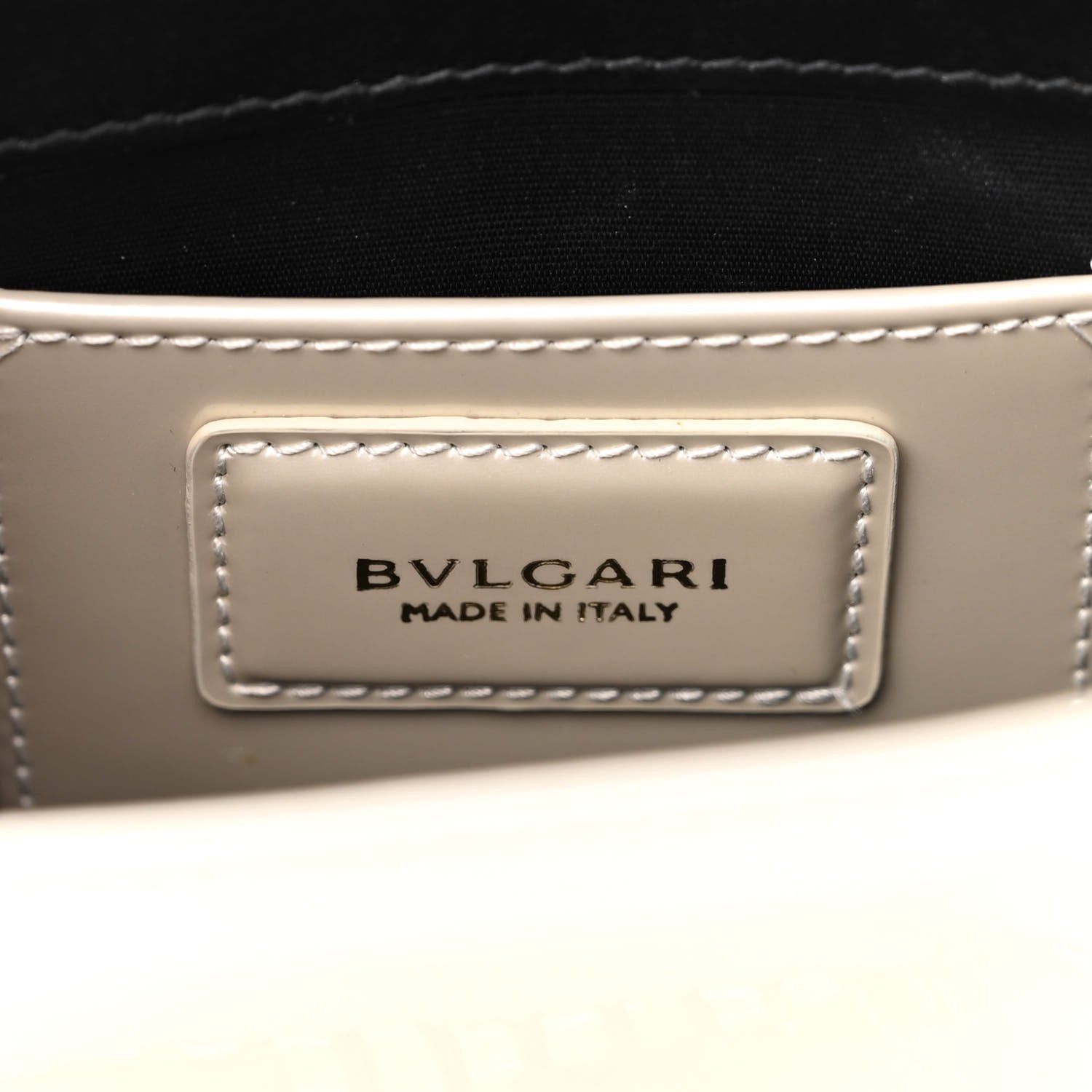 Bulgari Patent Serpenti Forever Small Shoulder Bag White 6 of 9