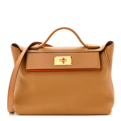 Hermes Togo Swift 24/24 29 Sesame Terre Battue 1 of 9