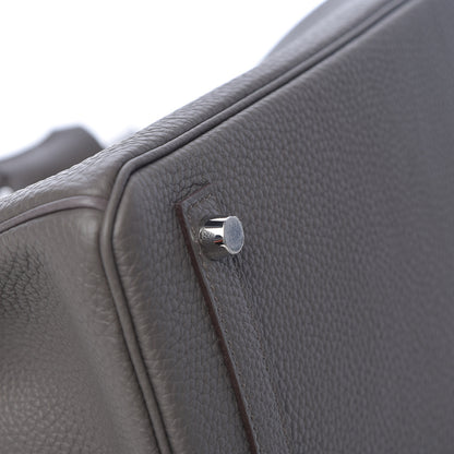 Hermes Togo Birkin 30 Etain 16 of 38
