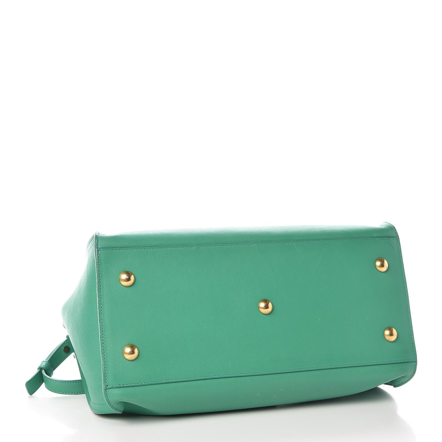 Saint Laurent Calfskin Small Classic Y Cabas Green 5 of 9