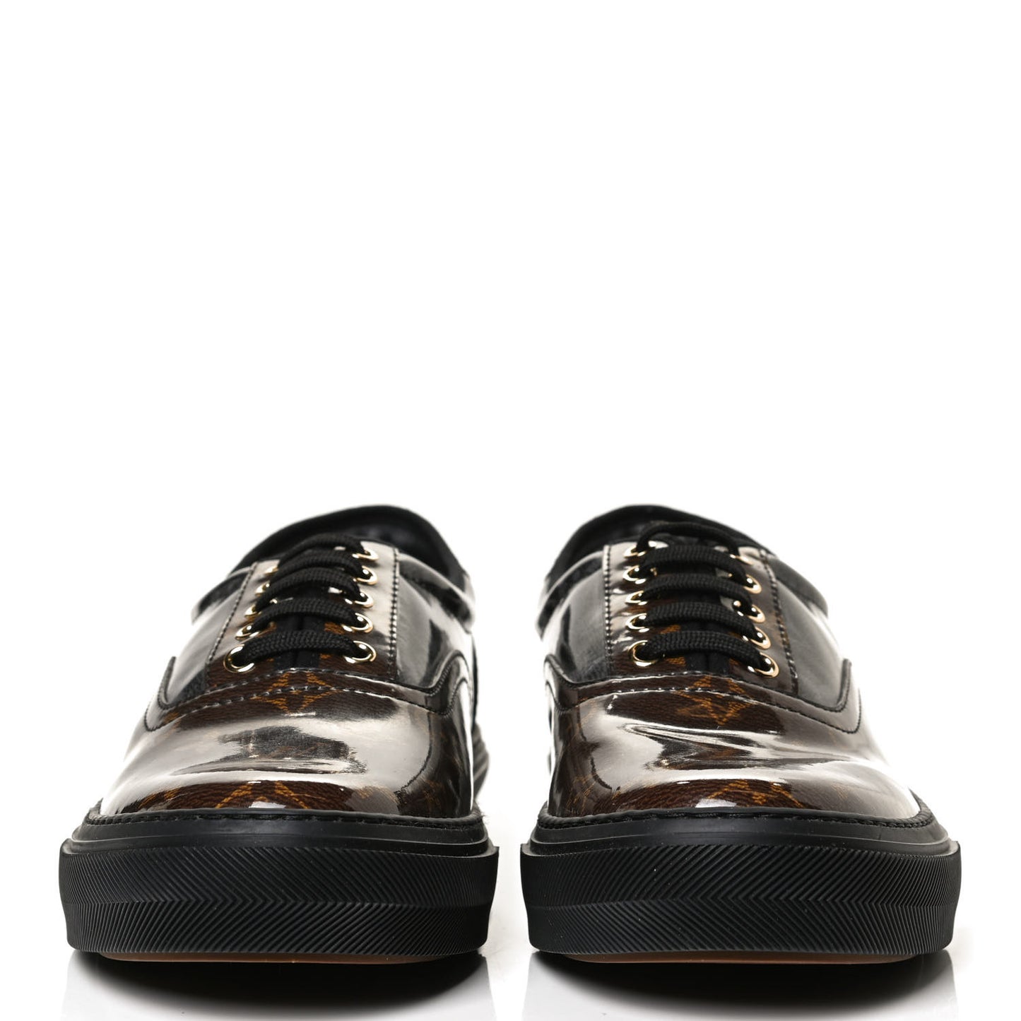 Monogram Eclipse Glazed Trocadero Richelieu Sneakers 8 Ebene
