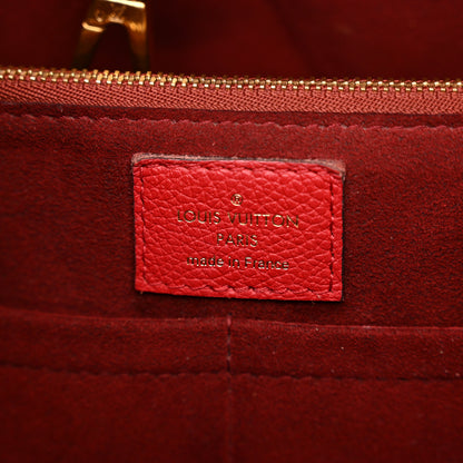Louis Vuitton Calfskin Monogram Kimono Tote Cherry 6 of 14