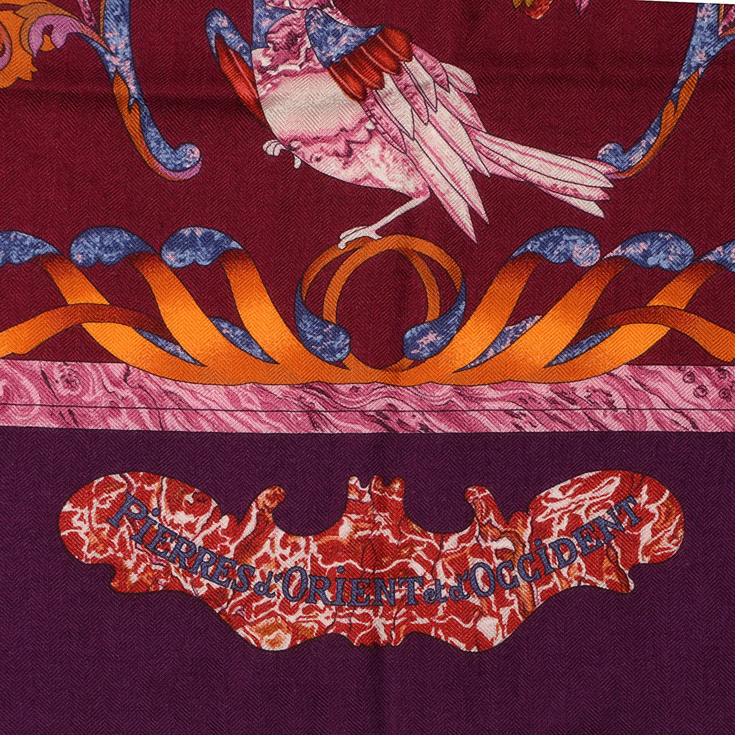 Cashmere Silk Pierres d'Orient et d'Occident Shawl 140