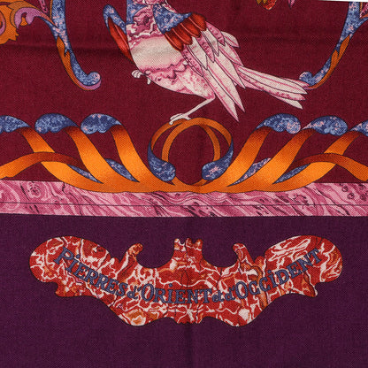 Hermes Cashmere Silk Pierres d'Orient et d'Occident Shawl 140 5 of 7