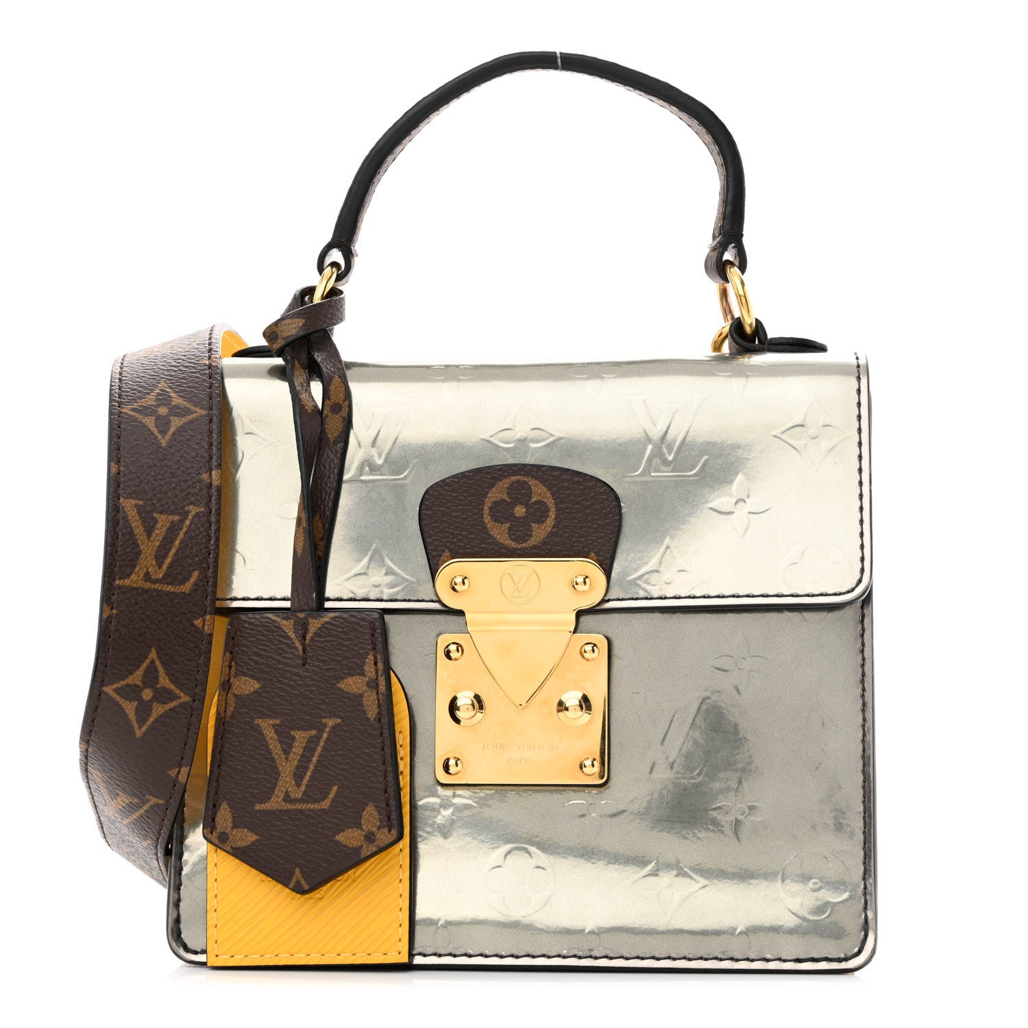 Louis Vuitton Vernis Epi Monogram Spring Street Bitume Metallise 1 of 11