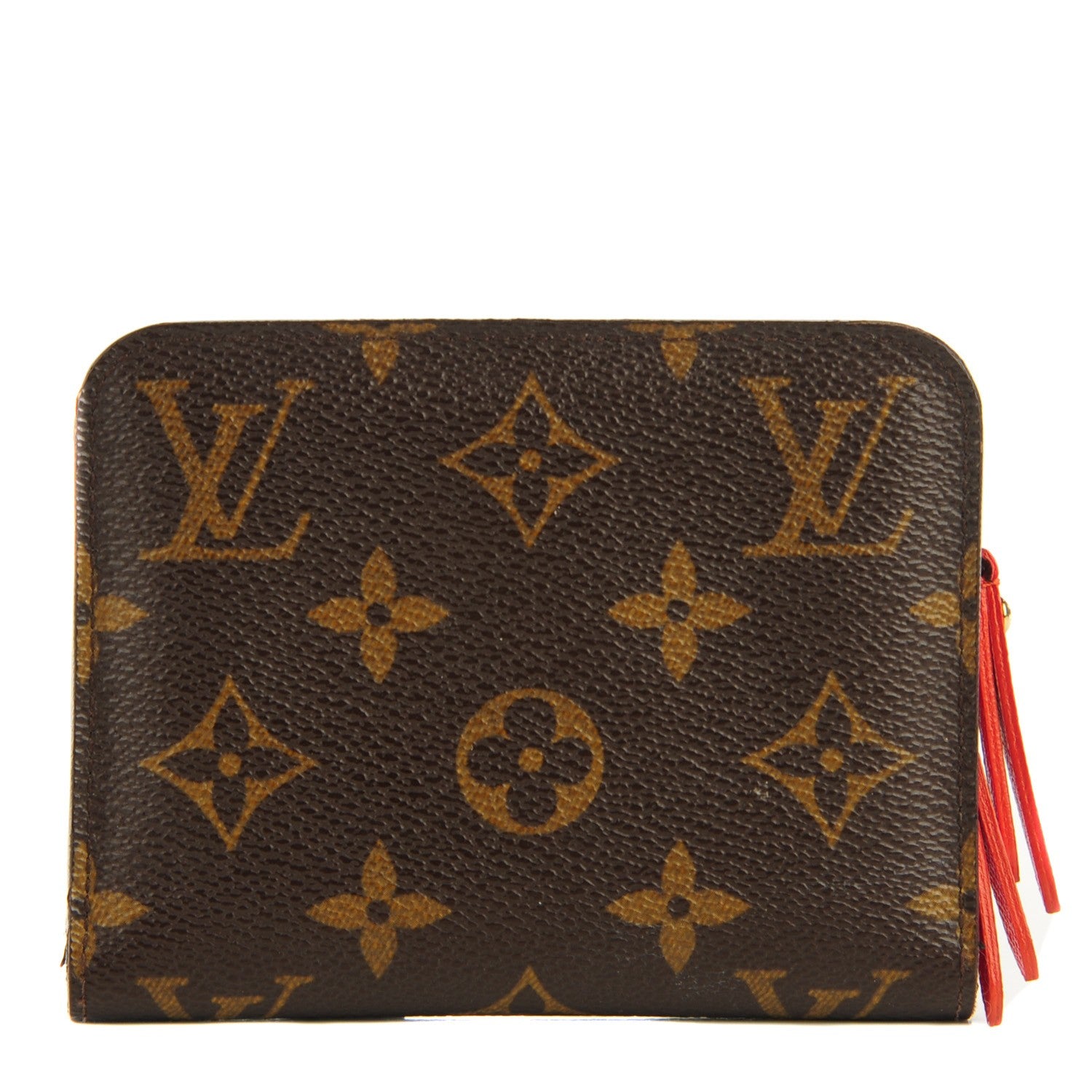 Louis Vuitton Monogram Insolite Coin Purse Wallet Red 1 of 7