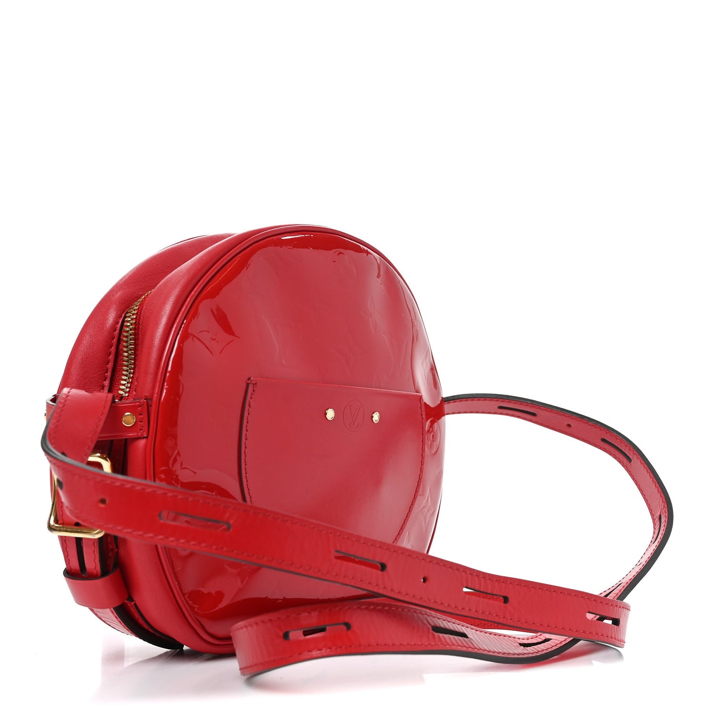 Vernis Boite Chapeau Souple MM Rouge