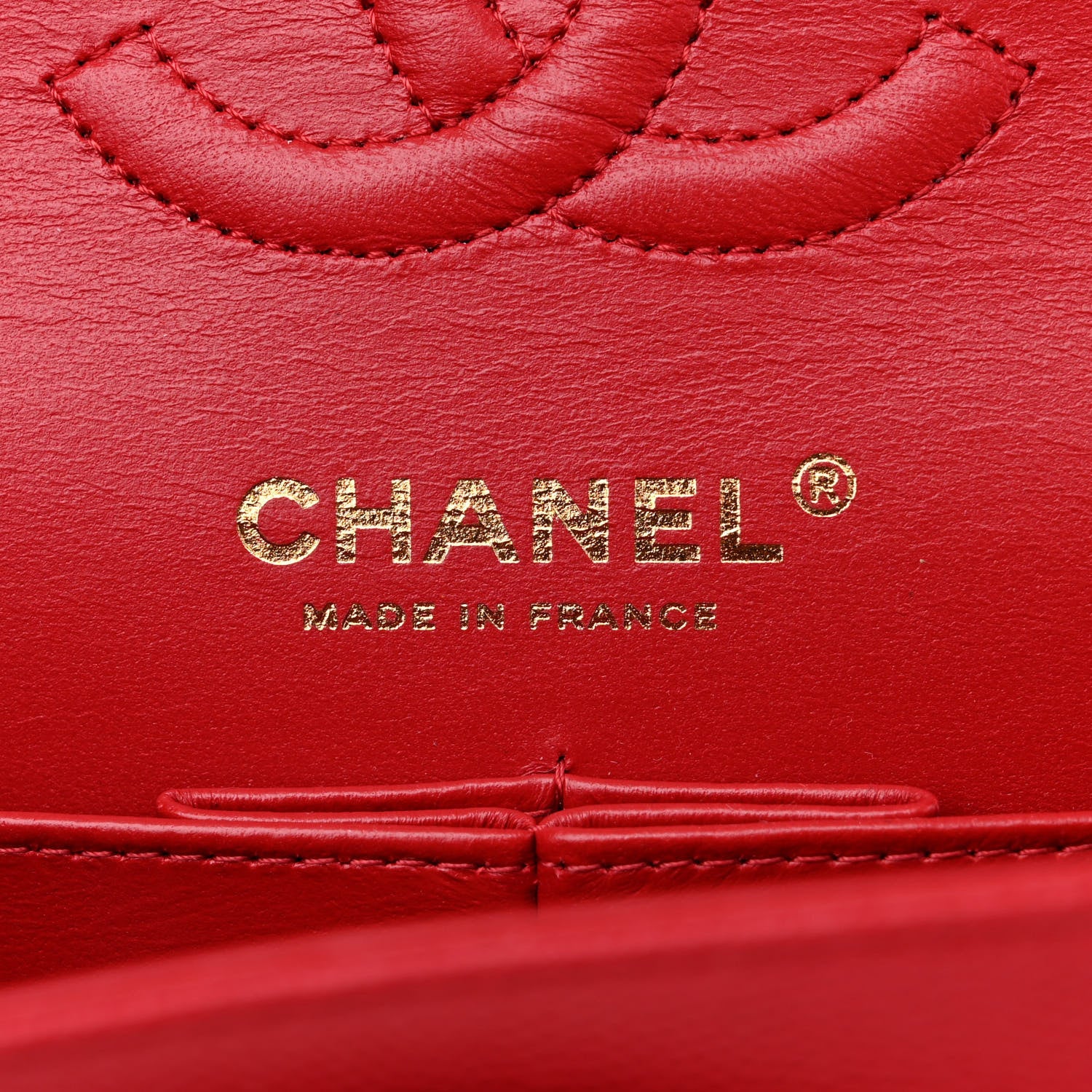 Chanel Caviar Quilted Small Double Flap Red 6 of 11