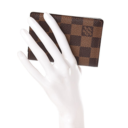 Louis Vuitton Damier Ebene Pocket Organizer NM 2 of 7