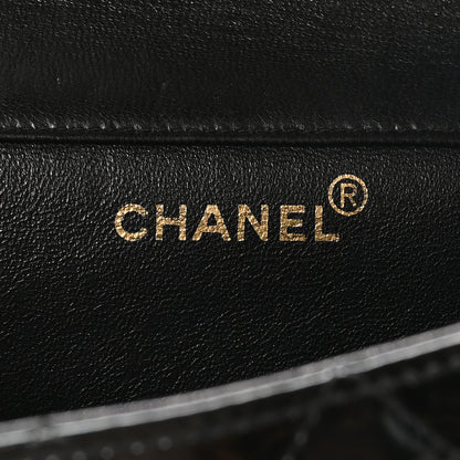Chanel Patent Quilted Small Double Sided Flap Black 8 of 12