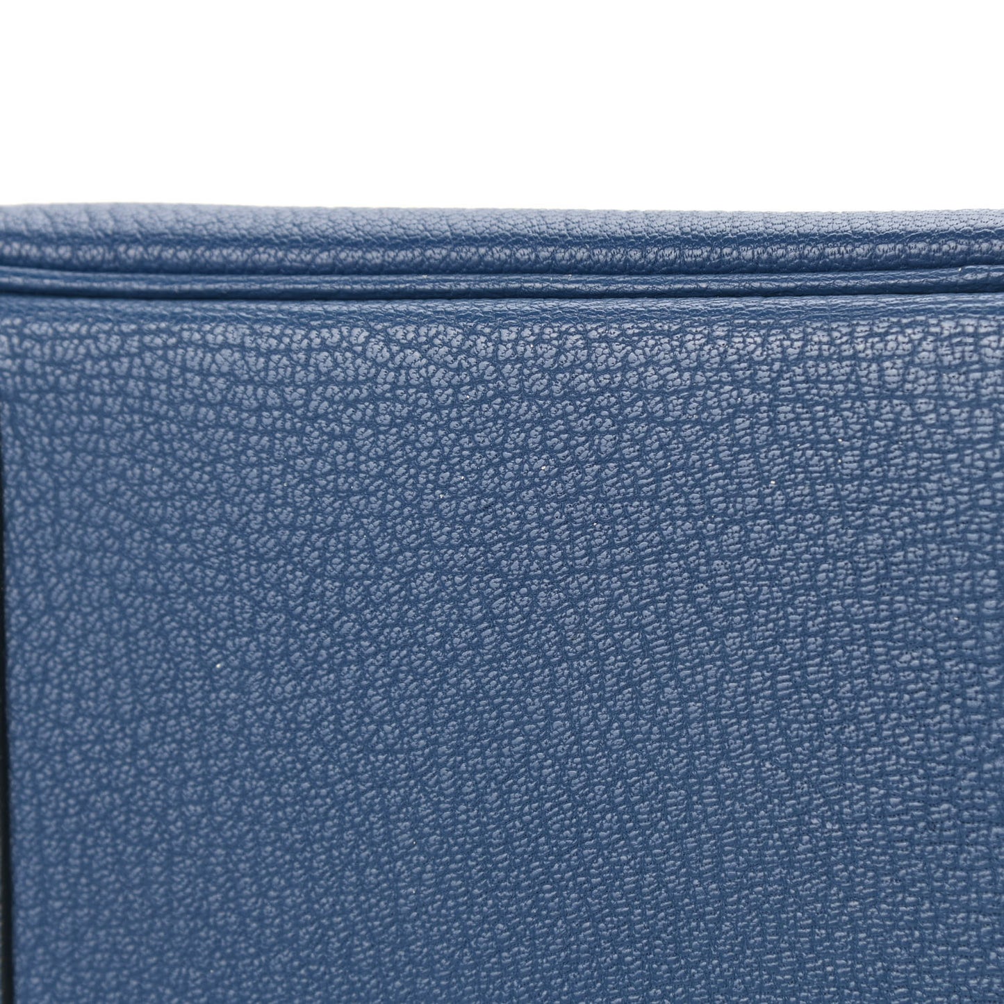 Chevre Mysore Horseshoe Birkin 30 Bleu de Malte Ciel