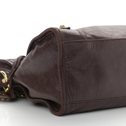 Balenciaga Agneau Giant 12 Gold Hardware City Cigare Fonce 15 of 22