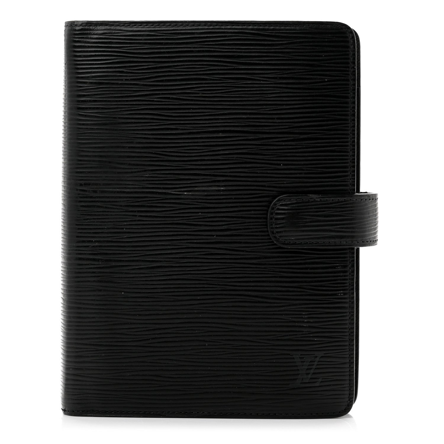 Louis Vuitton Epi Medium Ring Agenda Cover Black 1 of 7