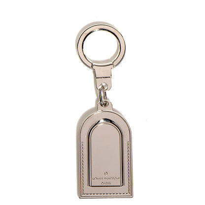 Louis Vuitton Luggage Tag Key Holder Silver 1 of 5