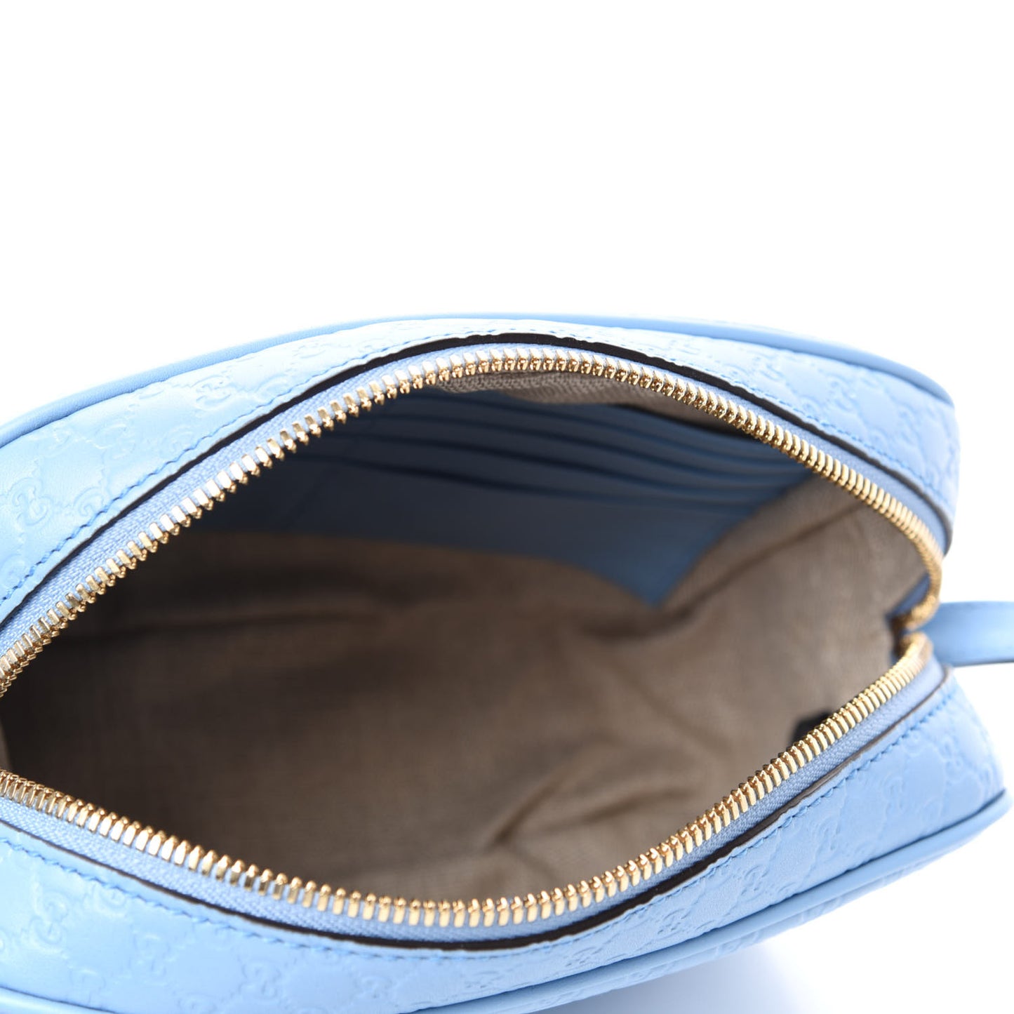 Microguccissima Mini Bree Messenger Bag Mineral Blue