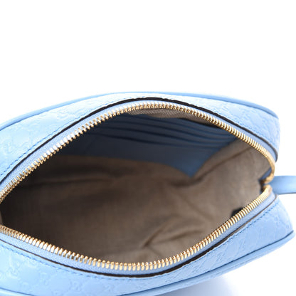 Gucci Microguccissima Mini Bree Messenger Bag Mineral Blue 5 of 10