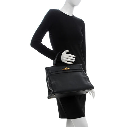 Hermes Ardennes Kelly Retourne 35 Black 2 of 29