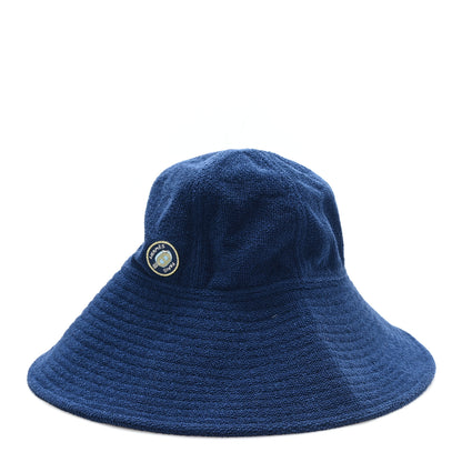 Hermes Terry Cloth Gia Funny Ice Cream Bucket Hat 57 Encre 1 of 8
