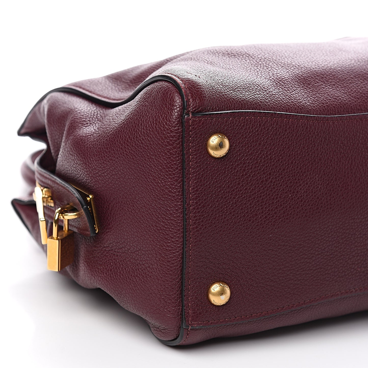 Vitello Daino Tote Granato