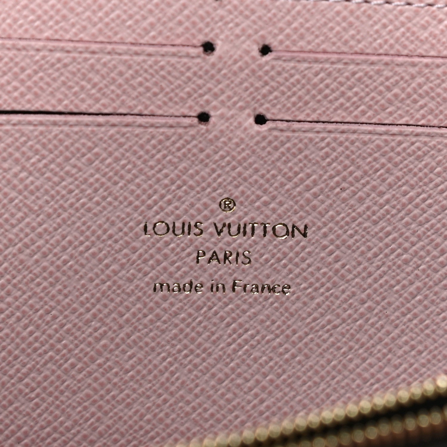 Louis Vuitton Monogram Clemence Wallet Rose Ballerine 5 of 9