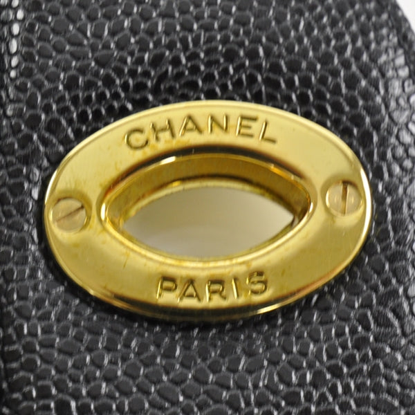 Chanel Caviar Jumbo Flap Black 8 of 12