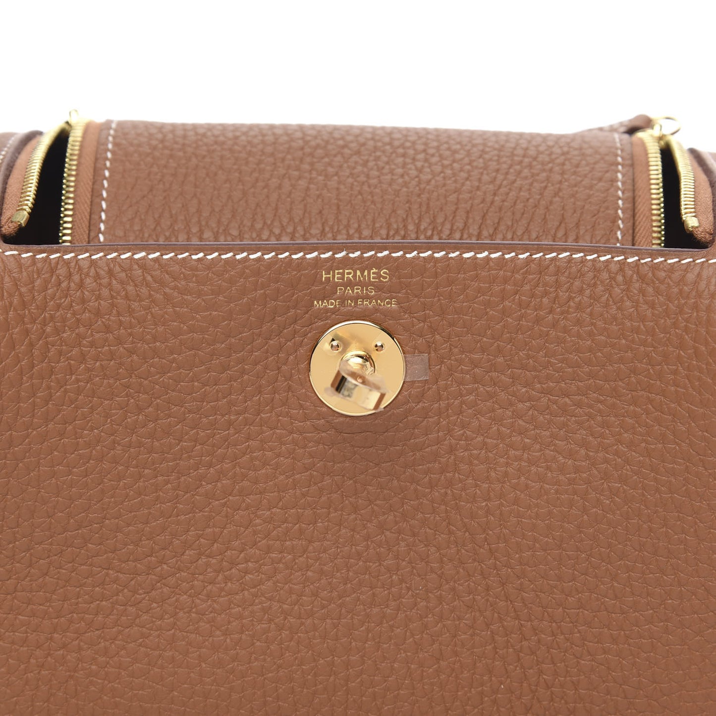 Taurillon Clemence Mini Lindy 20 Gold