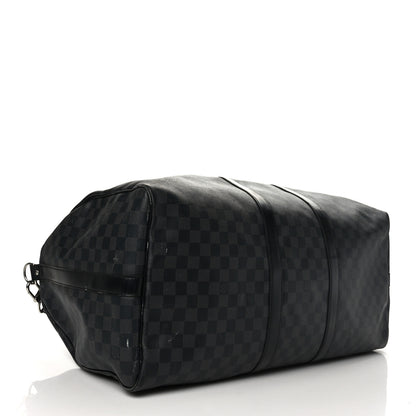 Louis Vuitton Damier Graphite Keepall Bandouliere 55 4 of 17